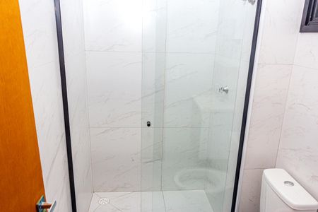 Banheiro de kitnet/studio à venda com 1 quarto, 29m² em Cupecê, São Paulo