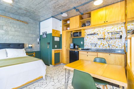 Studio à venda com 29m², 1 quarto e sem vaga Studio à venda com 29m², 1 quarto e sem vagaCozinha