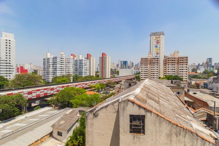 Vista - Varanda de kitnet/studio à venda com 1 quarto, 29m² em Brás, São Paulo