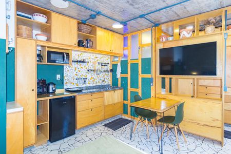 Studio à venda com 29m², 1 quarto e sem vaga Studio à venda com 29m², 1 quarto e sem vagaCozinha