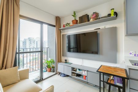 Sala de apartamento à venda com 1 quarto, 26m² em Vila Olímpia, São Paulo