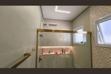 Casa de condomínio para alugar com 196m², 3 quartos e 2 vagasBanheiro da Suíte