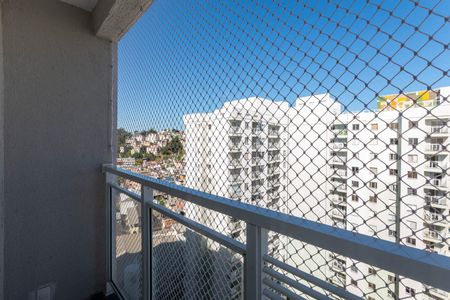 Varanda da Suíte de apartamento para alugar com 2 quartos, 51m² em Santo Cristo, Rio de Janeiro