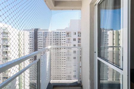 Varanda da Suíte de apartamento para alugar com 2 quartos, 51m² em Santo Cristo, Rio de Janeiro