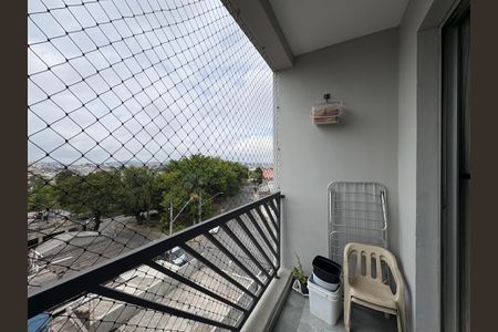 Sacada de apartamento à venda com 3 quartos, 72m² em Vila Bela Vista, Santo André