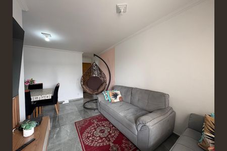 Sala de apartamento à venda com 3 quartos, 72m² em Vila Bela Vista, Santo André