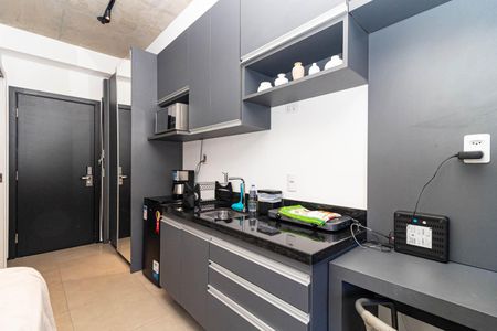 Studio para alugar com 24m², 1 quarto e sem vaga Studio para alugar com 24m², 1 quarto e sem vagaCozinha