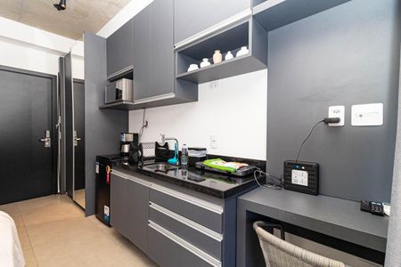 Studio para alugar com 24m², 1 quarto e sem vaga Studio para alugar com 24m², 1 quarto e sem vagaCozinha