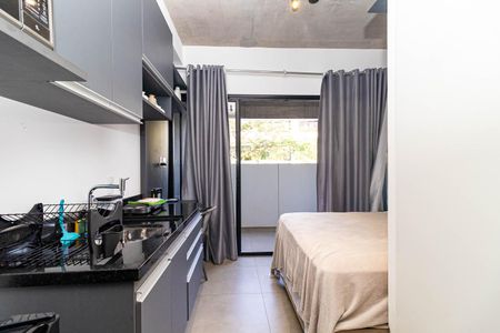 Studio para alugar com 24m², 1 quarto e sem vaga Studio para alugar com 24m², 1 quarto e sem vagaCozinha