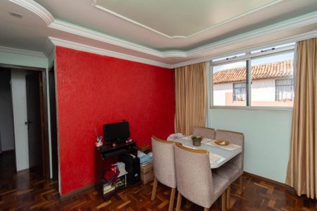 Sala de apartamento à venda com 2 quartos, 68m² em Inconfidentes, Contagem