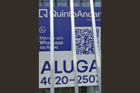 Apartamento para alugar com 108m², 3 quartos e 1 vaga Apartamento para alugar com 108m², 3 quartos e 1 vagaPlaca