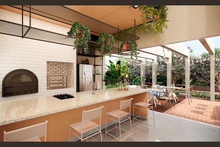 Studio para alugar com 24m², 1 quarto e sem vagaÁrea comum - Espaço Gourmet