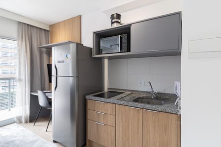 Studio para alugar com 24m², 1 quarto e sem vagaCozinha