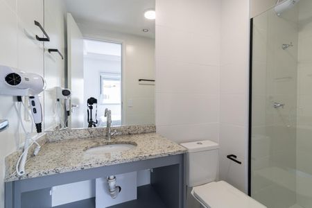 Studio para alugar com 24m², 1 quarto e sem vagaBanheiro