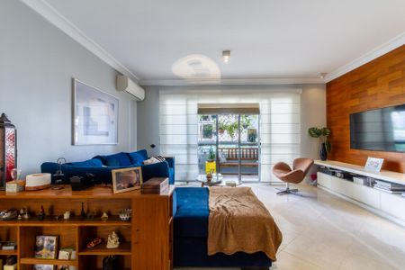 Sala de apartamento à venda com 4 quartos, 169m² em Brooklin, São Paulo