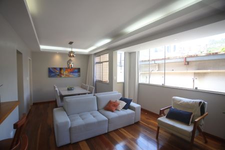 Sala de apartamento à venda com 3 quartos, 99m² em Buritis, Belo Horizonte