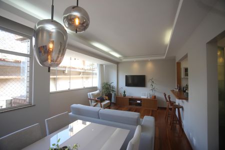 Sala de apartamento à venda com 3 quartos, 99m² em Buritis, Belo Horizonte
