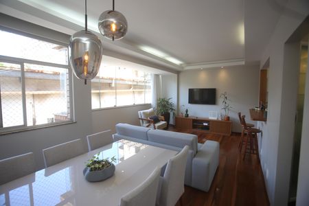 Sala de apartamento à venda com 3 quartos, 99m² em Buritis, Belo Horizonte