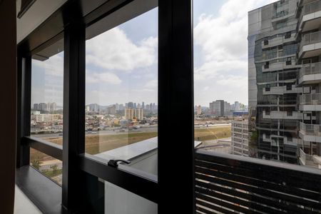 Sala Vista de apartamento para alugar com 1 quarto, 50m² em Bethaville I, Barueri