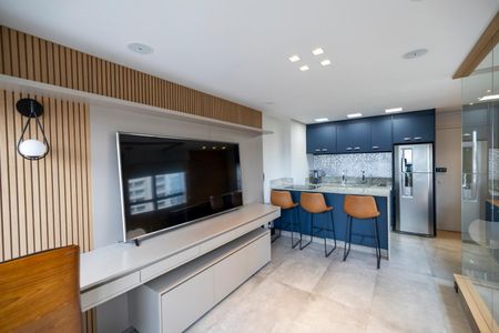 Sala de apartamento para alugar com 1 quarto, 50m² em Bethaville I, Barueri