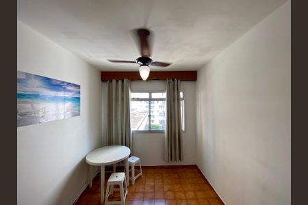 Sala de apartamento para alugar com 1 quarto, 55m² em Canto do Forte, Praia Grande