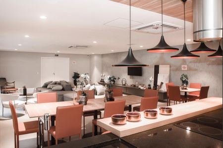 Studio para alugar com 27m², 1 quarto e sem vagaÁrea comum - Salão de festas