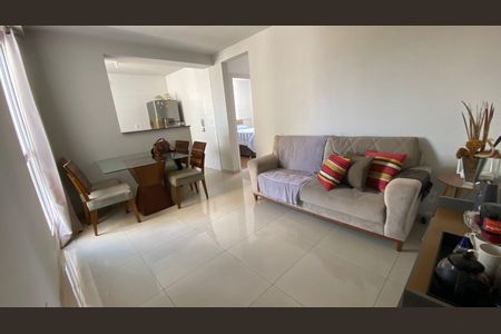 Sala de apartamento para alugar com 2 quartos, 43m² em Bom Jesus, Contagem