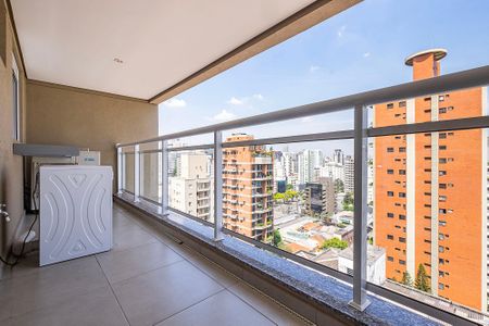 Apartamento para alugar com 109m², 2 quartos e 3 vagas Apartamento para alugar com 109m², 2 quartos e 3 vagasSuíte 1 - Varanda