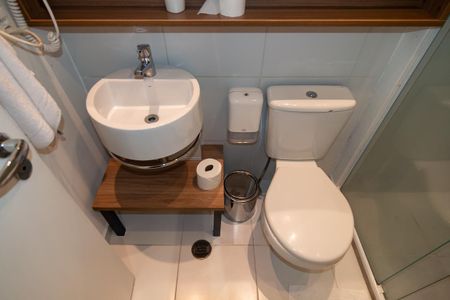 Studio para alugar com 22m², 1 quarto e sem vaga Studio para alugar com 22m², 1 quarto e sem vagaBanheiro