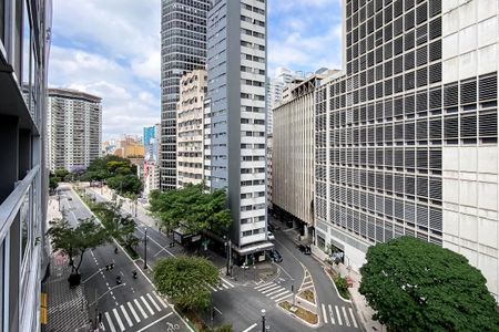 Studio para alugar com 22m², 1 quarto e sem vaga Studio para alugar com 22m², 1 quarto e sem vagaVaranda - Vista