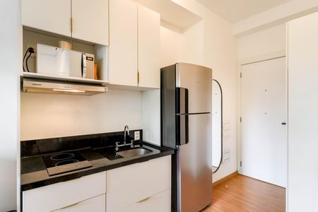 Studio à venda com 27m², 1 quarto e sem vagaCozinha