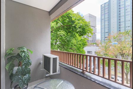 Studio à venda com 27m², 1 quarto e sem vagaVaranda