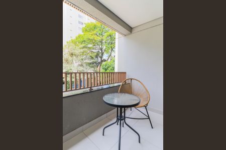 Studio à venda com 27m², 1 quarto e sem vagaVaranda