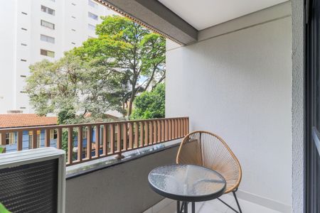 Studio à venda com 27m², 1 quarto e sem vagaVaranda