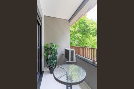 Studio à venda com 27m², 1 quarto e sem vagaVaranda