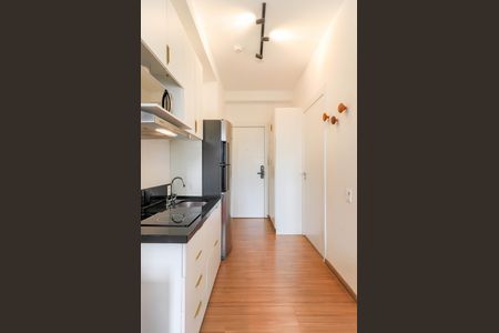 Studio à venda com 27m², 1 quarto e sem vagaCozinha
