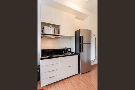 Studio à venda com 27m², 1 quarto e sem vagaCozinha