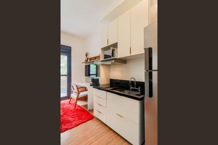 Studio à venda com 27m², 1 quarto e sem vagaCozinha