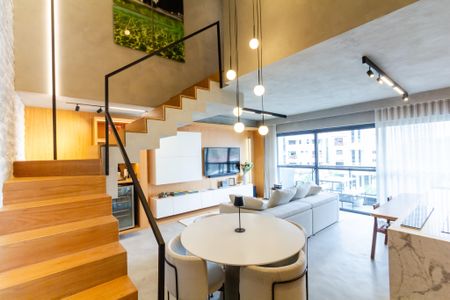 Apartamento à venda com 105m², 1 quarto e 2 vagas Apartamento à venda com 105m², 1 quarto e 2 vagasSala