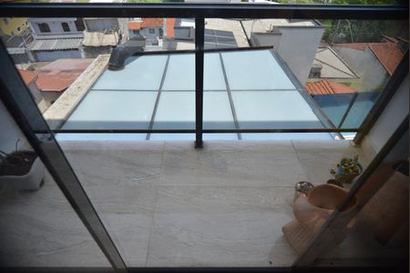 Varanda da Sala de apartamento para alugar com 3 quartos, 174m² em Campestre, Santo André