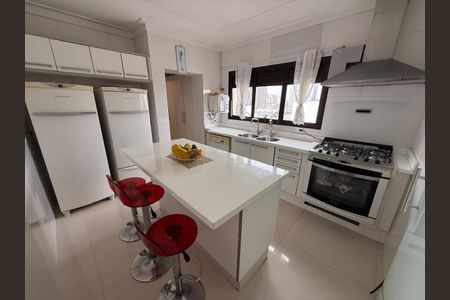 Cozinha de apartamento à venda com 4 quartos, 268m² em Vila Gomes Cardim, São Paulo