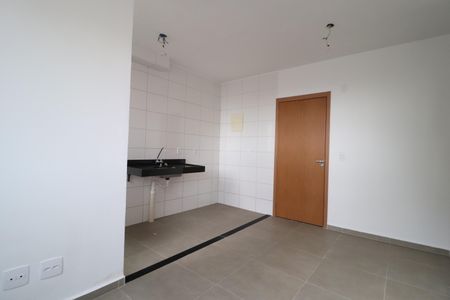 Sala de apartamento para alugar com 2 quartos, 40m² em Morada da Colina, Uberlândia