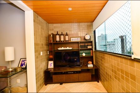 Varanda da Sala de apartamento à venda com 4 quartos, 151m² em Anchieta, Belo Horizonte