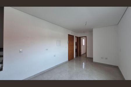 Sala de apartamento à venda com 2 quartos, 80m² em Vila Humaita, Santo André
