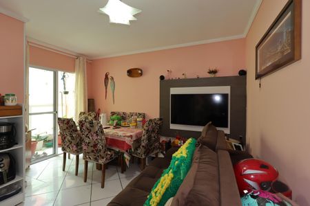 Sala de apartamento à venda com 2 quartos, 56m² em Parque Oratório, Santo André