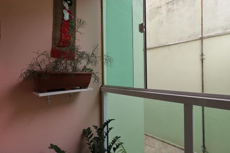 Varanda da Sala de apartamento à venda com 2 quartos, 56m² em Parque Oratório, Santo André