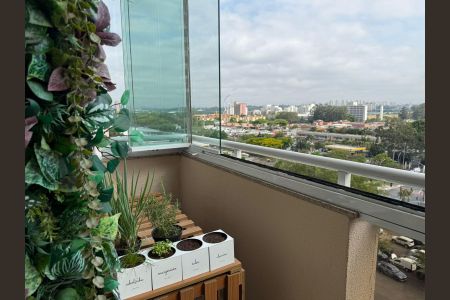 Varanda da Sala de apartamento para alugar com 2 quartos, 72m² em Vila Leopoldina, São Paulo