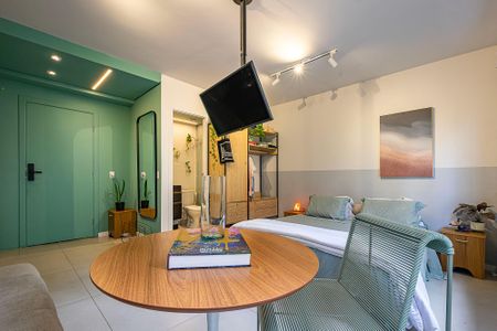 Studio de apartamento para alugar com 1 quarto, 25m² em Pinheiros, São Paulo