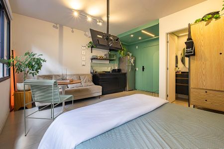 Studio de apartamento para alugar com 1 quarto, 25m² em Pinheiros, São Paulo