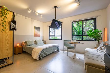 Studio de apartamento para alugar com 1 quarto, 25m² em Pinheiros, São Paulo